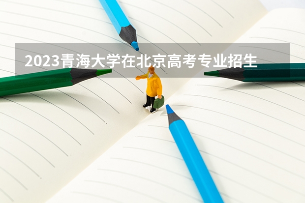 2023青海大学在北京高考专业招生计划人数(2024参考)