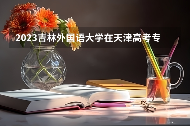 2023吉林外国语大学在天津高考专业招生计划人数(2024参考)