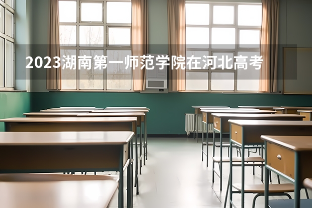 2023湖南第一师范学院在河北高考专业招生计划人数(2024参考)