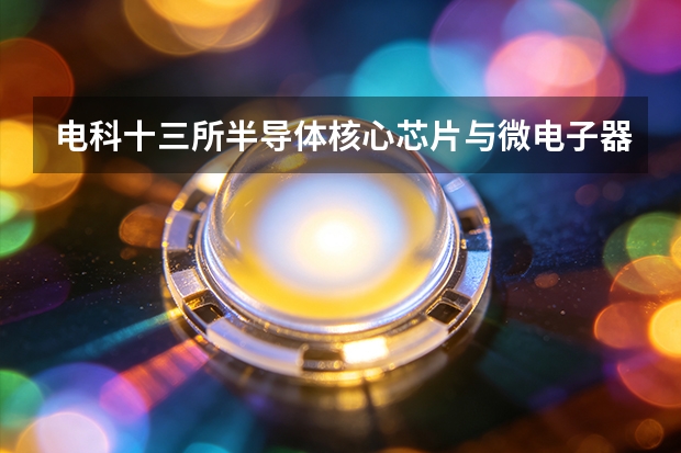 电科十三所半导体核心芯片与微电子器件适合什么工况？场景适配全解析