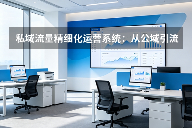 私域流量精细化运营系统：从公域引流到社群裂变的闭环方案