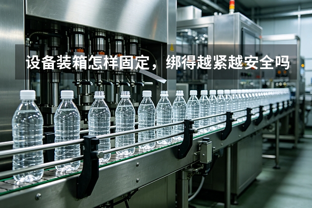 设备装箱怎样固定，绑得越紧越安全吗？