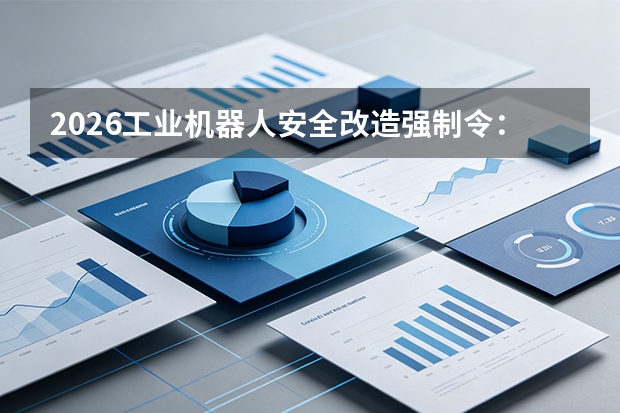 2026工业机器人安全改造强制令：合规路线与补贴通道