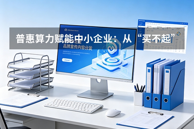 普惠算力赋能中小企业：从&ldquo;买不起&rdquo;到&ldquo;用得起&rdquo;的跨越