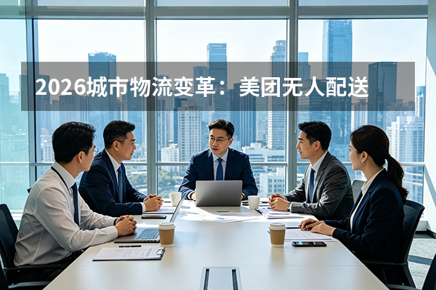 2026城市物流变革：美团无人配送商业化闭环
