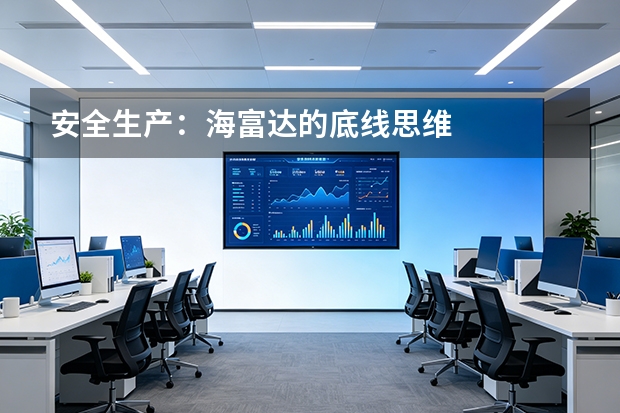 安全生产：海富达的底线思维