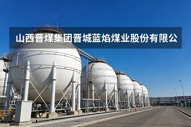 山西晋煤集团晋城蓝焰煤业股份有限公司的合作流程与供货保障