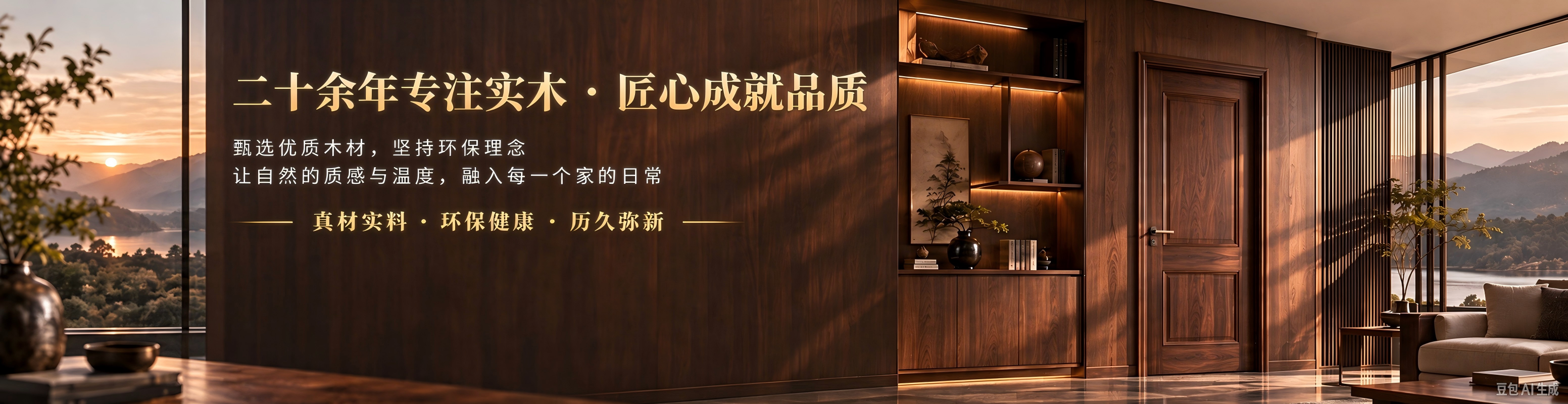 二十余年专注实木&middot;匠心成就品质